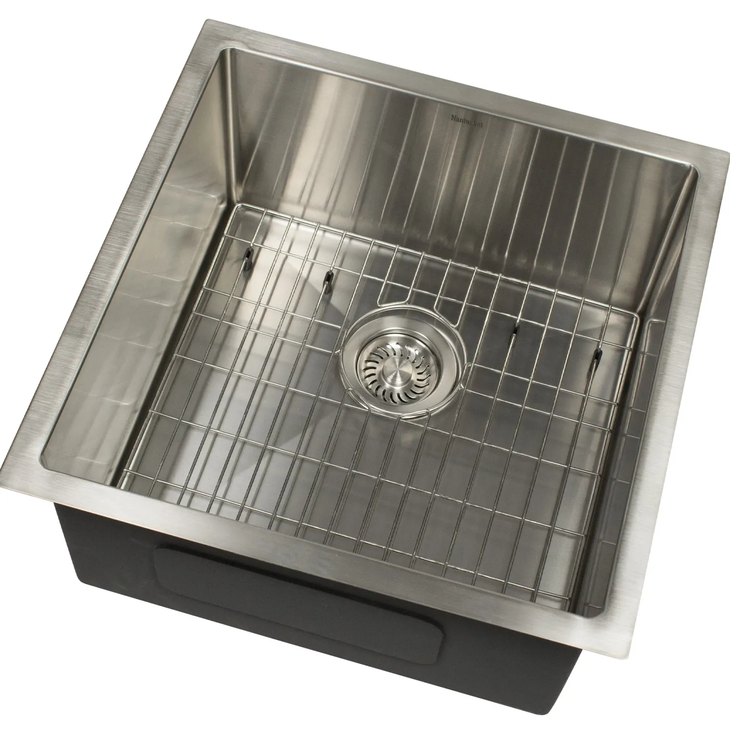 19" Marine-Grade Stainless Outdoor Undermount Prep Sink