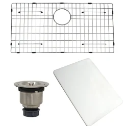 32" Marine-Grade Stainless Undermount Workstation Sink