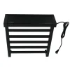 Markus Wall Mount Plug-In Towel Warmer in Matte Black