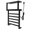 Markus Wall Mount Plug-In Towel Warmer in Matte Black