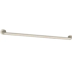Meridian 36" Brass ADA Grab Bar in Polished Nickel