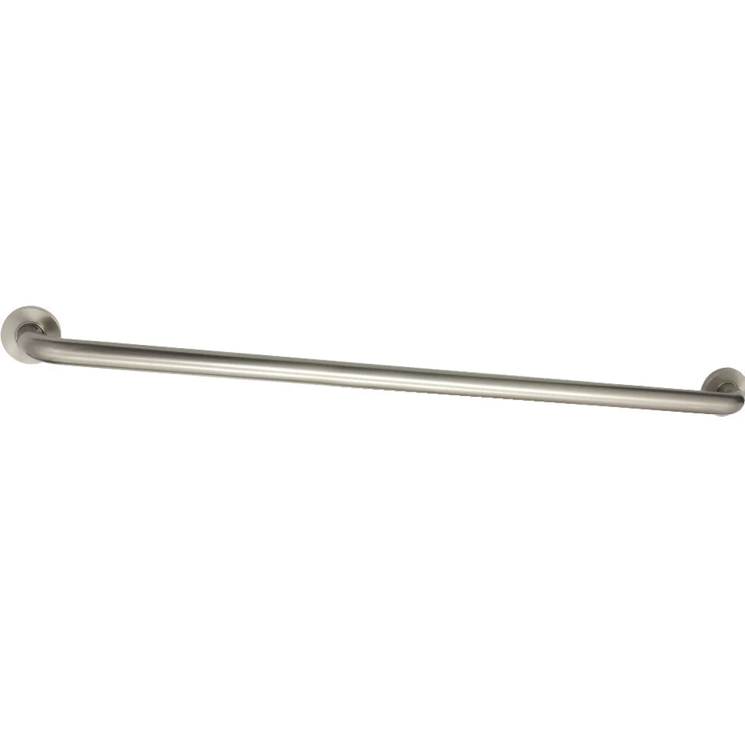 Meridian 36" Brass ADA Grab Bar in Brushed Nickel