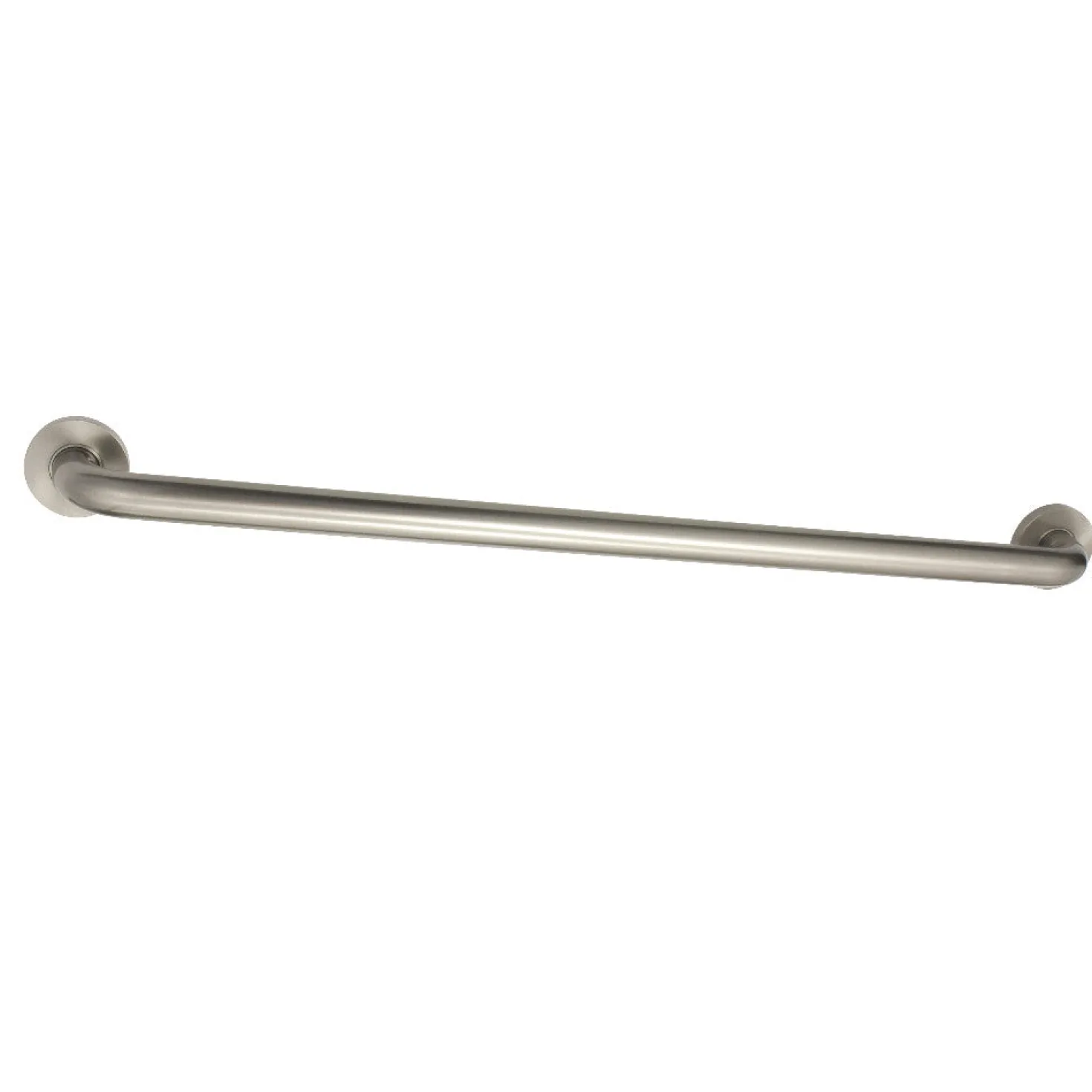 Meridian 30" Brass ADA Grab Bar in Brushed Nickel