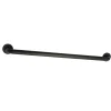 Meridian 30" Brass ADA Grab Bar in Matte Black