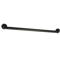 Meridian 30" Brass ADA Grab Bar in Matte Black
