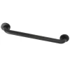 Meridian 18" Brass ADA Grab Bar in Matte Black