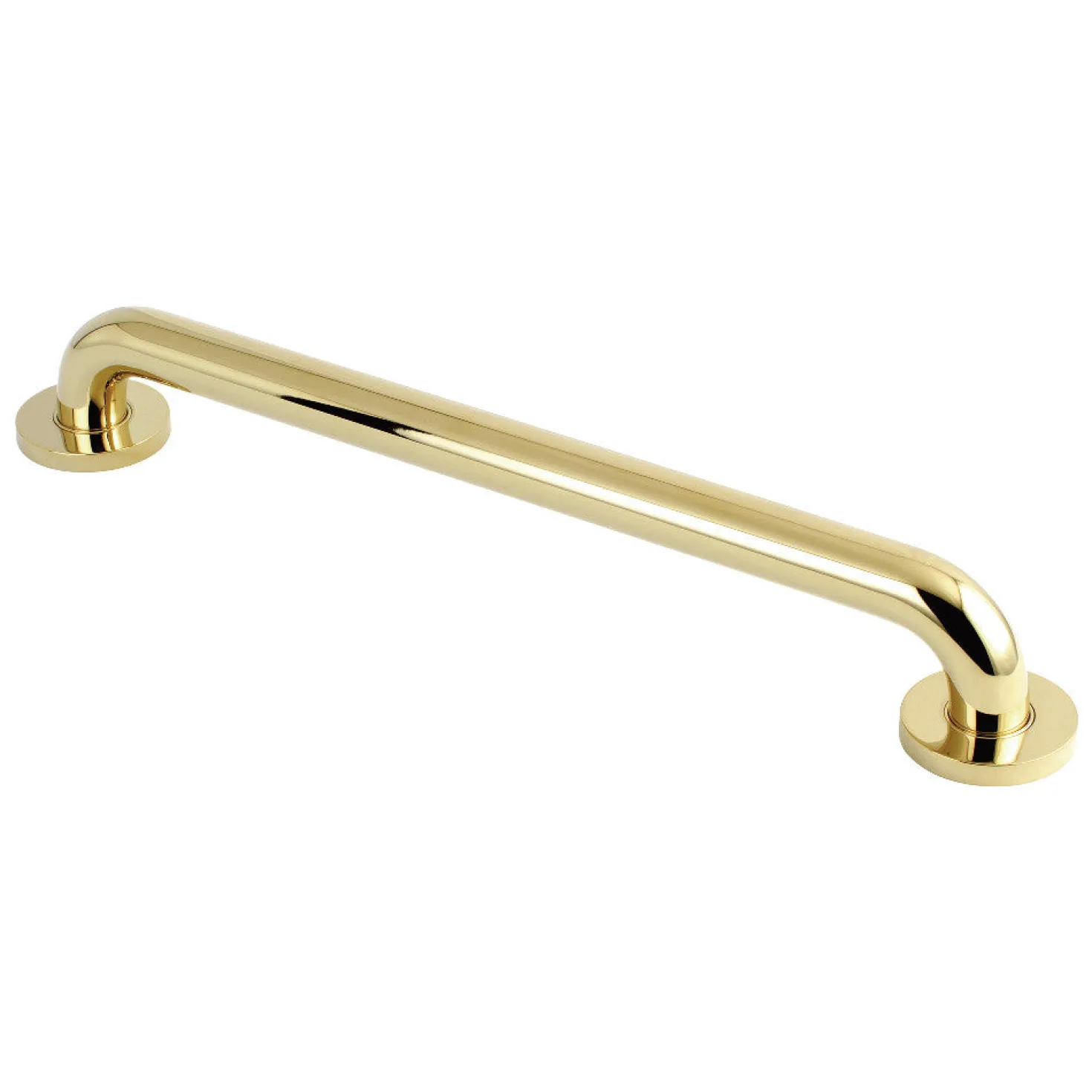 Meridian 18" Brass ADA Grab Bar in Polished Brass