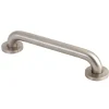 Meridian 12" Brass ADA Grab Bar in Brushed Nickel
