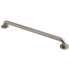 Meridian 24" Brass ADA Grab Bar in Brushed Nickel