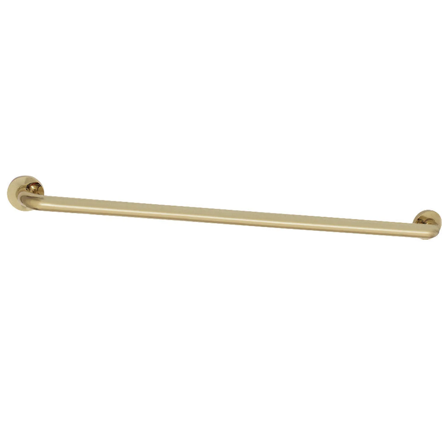 Meridian 32" Brass ADA Grab Bar in Polished Brass