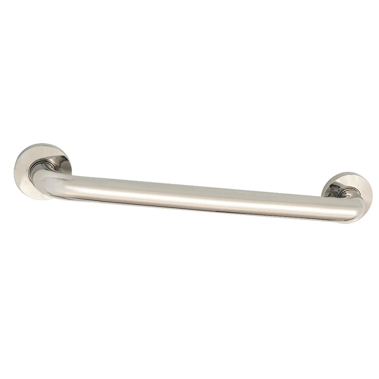 Meridian 16" Brass ADA Grab Bar in Polished Nickel