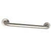 Meridian 16" Brass ADA Grab Bar in Brushed Nickel