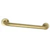 Meridian 16" Brass ADA Grab Bar in Brushed Brass