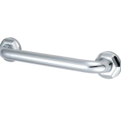Metropolitan 24" Brass Decorative Grab Bar in Polished Chrome
