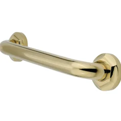 Metropolitan 24" Brass Decorative Grab Bar in Polished Brass