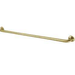 Metropolitan 36" Brass Decorative Grab Bar in Brushed Brass