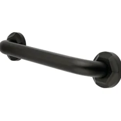 Metropolitan 18" Brass Decorative Grab Bar in Oil Rubbed Bronze