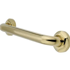 Metropolitan 18" Brass Decorative Grab Bar in Polished Brass