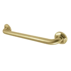 Metropolitan 18" Brass Decorative Grab Bar in Brushed Brass