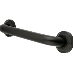 Metropolitan 32" Brass Decorative Grab Bar in Oil Rubbed Bronze
