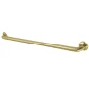 Metropolitan 32" Brass Decorative Grab Bar in Brushed Brass