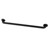 Metropolitan 30" Brass Decorative Grab Bar in Matte Black