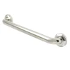 Metropolitan 16" Brass Decorative Grab Bar in Polished Nickel