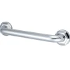Metropolitan 12" Brass Decorative Grab Bar in Polished Chrome