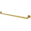 Milano 42" Brass ADA Grab Bar in Brushed Brass