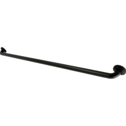 Milano 48" Brass ADA Grab Bar in Matte Black