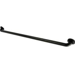 Milano 42" Brass ADA Grab Bar in Matte Black