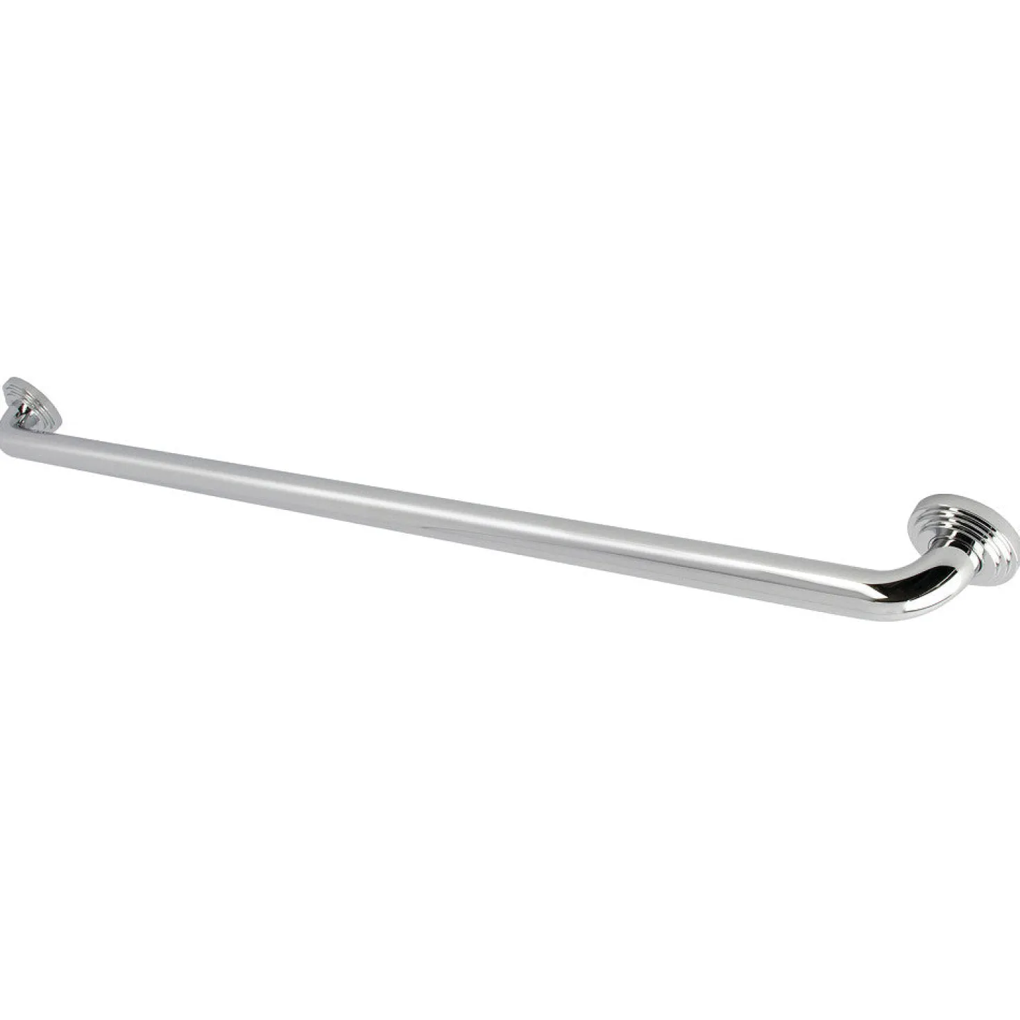 Milano 42" Brass ADA Grab Bar in Polished Chrome