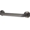 Milano 30" Brass Decorative Grab Bar in Brushed Nickel