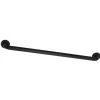 Milano 30" Brass Decorative Grab Bar in Matte Black