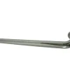 Milano 24" Brass Decorative Grab Bar in Polished Chrome