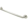 Milano 24" Brass Decorative Grab Bar in Polished Nickel