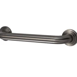 Milano 36" Brass Grab Bar in Brushed Nickel