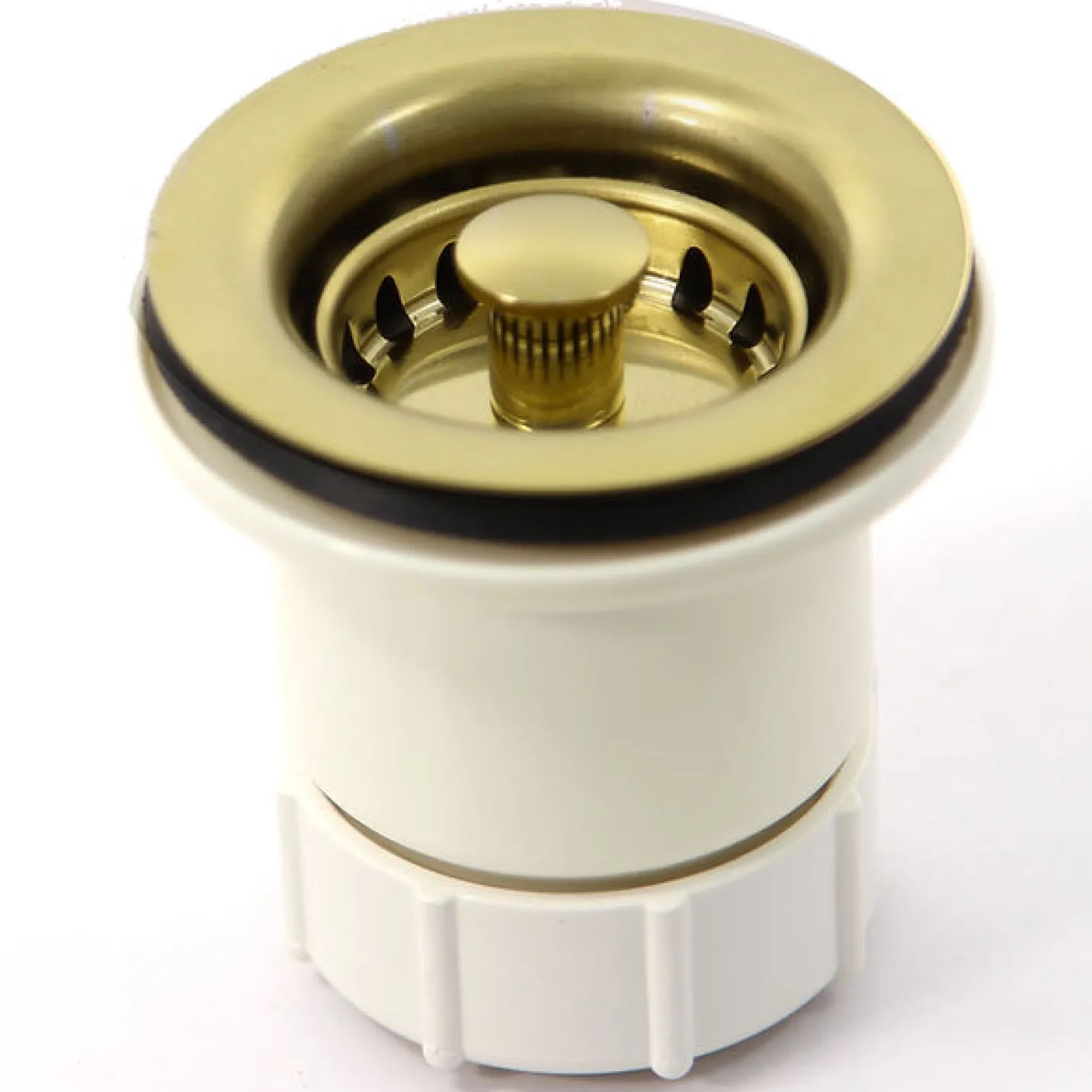 Nantucket Sinks 2 3/4" Bar Sink Drain in Unlacquered Brass