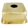 Nantucket Sinks 17" Bright Brass Bar Sink