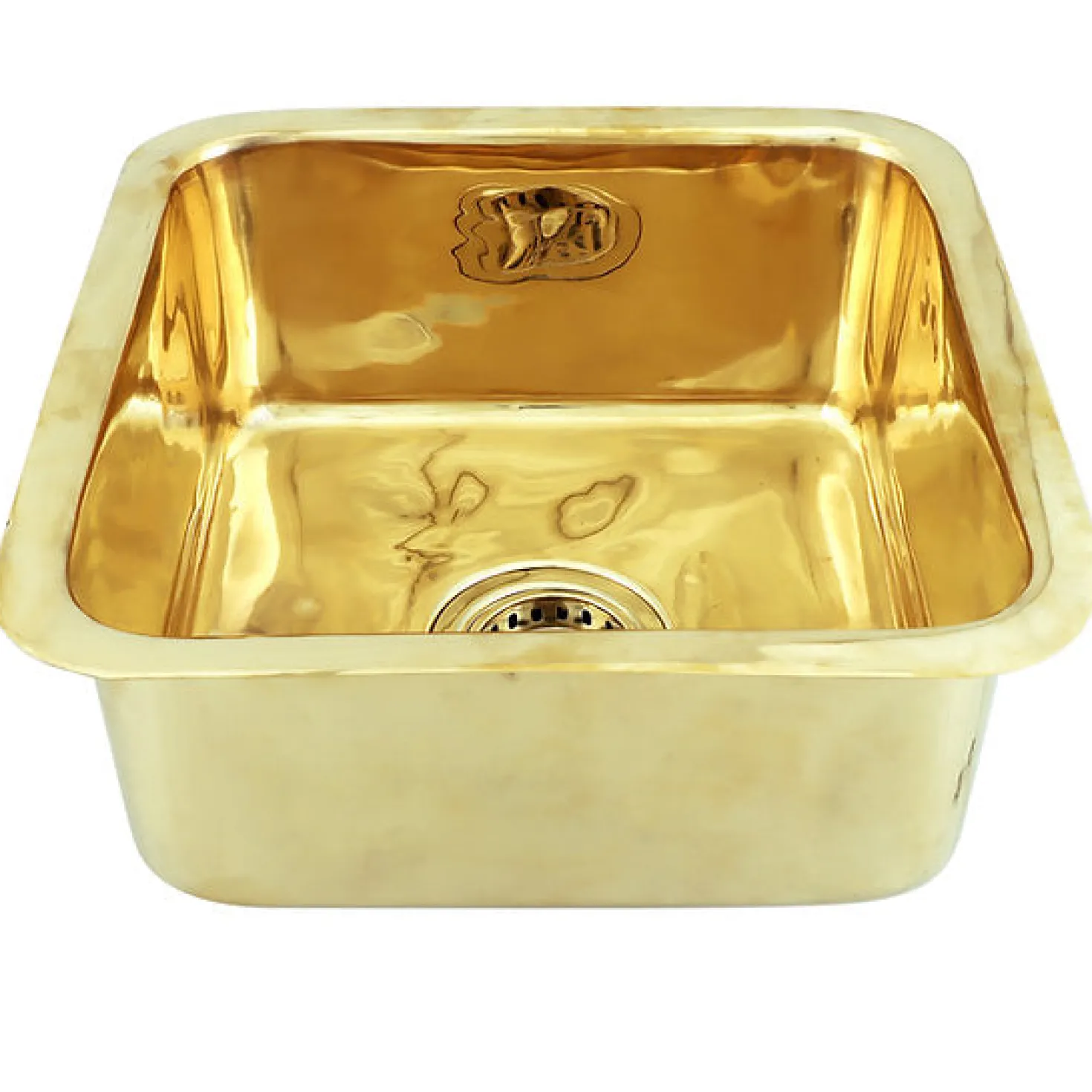 Nantucket Sinks 17" Bright Brass Bar Sink