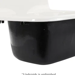 Nantucket Sinks 22" Cast Iron Wallmount Utility Sink