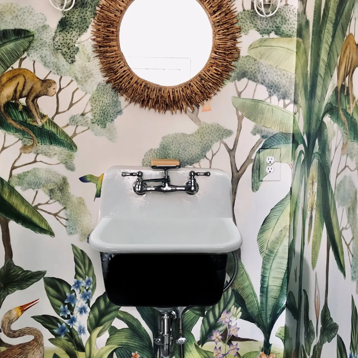 Nantucket Sinks 22" Cast Iron Wallmount Utility Sink