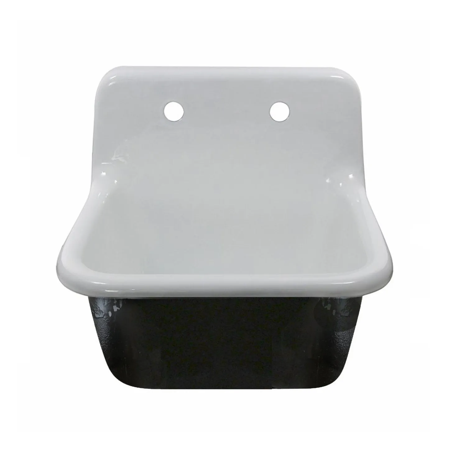 Nantucket Sinks 22" Cast Iron Wallmount Utility Sink