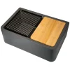 Nantucket Sinks 30" Composite Farmhouse Sink | Titanium
