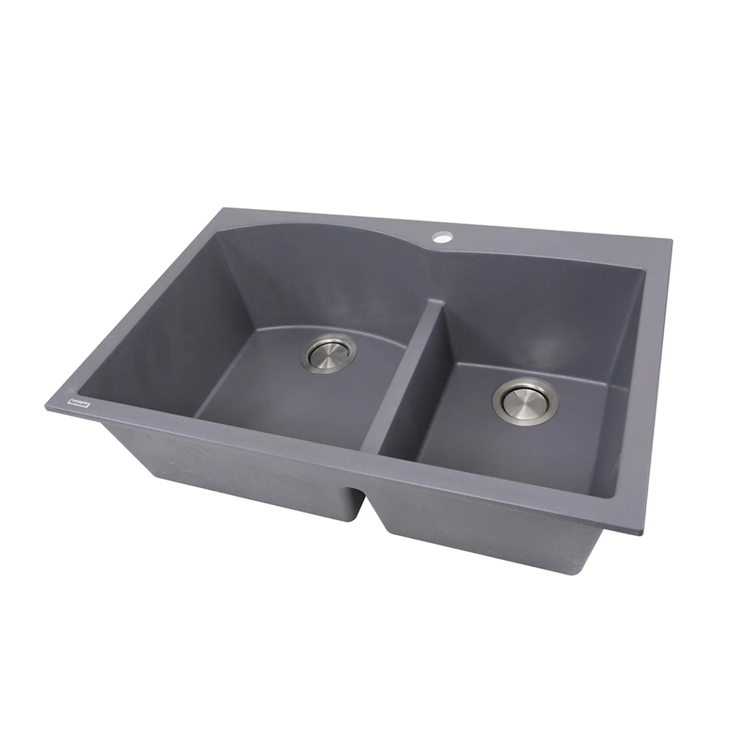 Nantucket Sinks 60/40 Double Bowl Dual-Mount Granite Composite