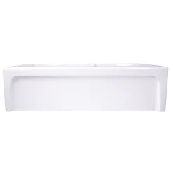Nantucket Sinks 60/40 Double Bowl Farmhouse Apron Fireclay Sink Hyannis-36-DBL