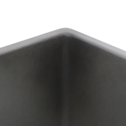 Nantucket Sinks Double Bowl Farmhouse Fireclay Sink with Concrete Finish