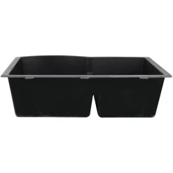 Nantucket Sinks 60/40 Double Bowl Undermount Granite Composite