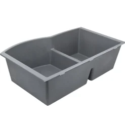 Nantucket Sinks 60/40 Double Bowl Undermount Granite Composite