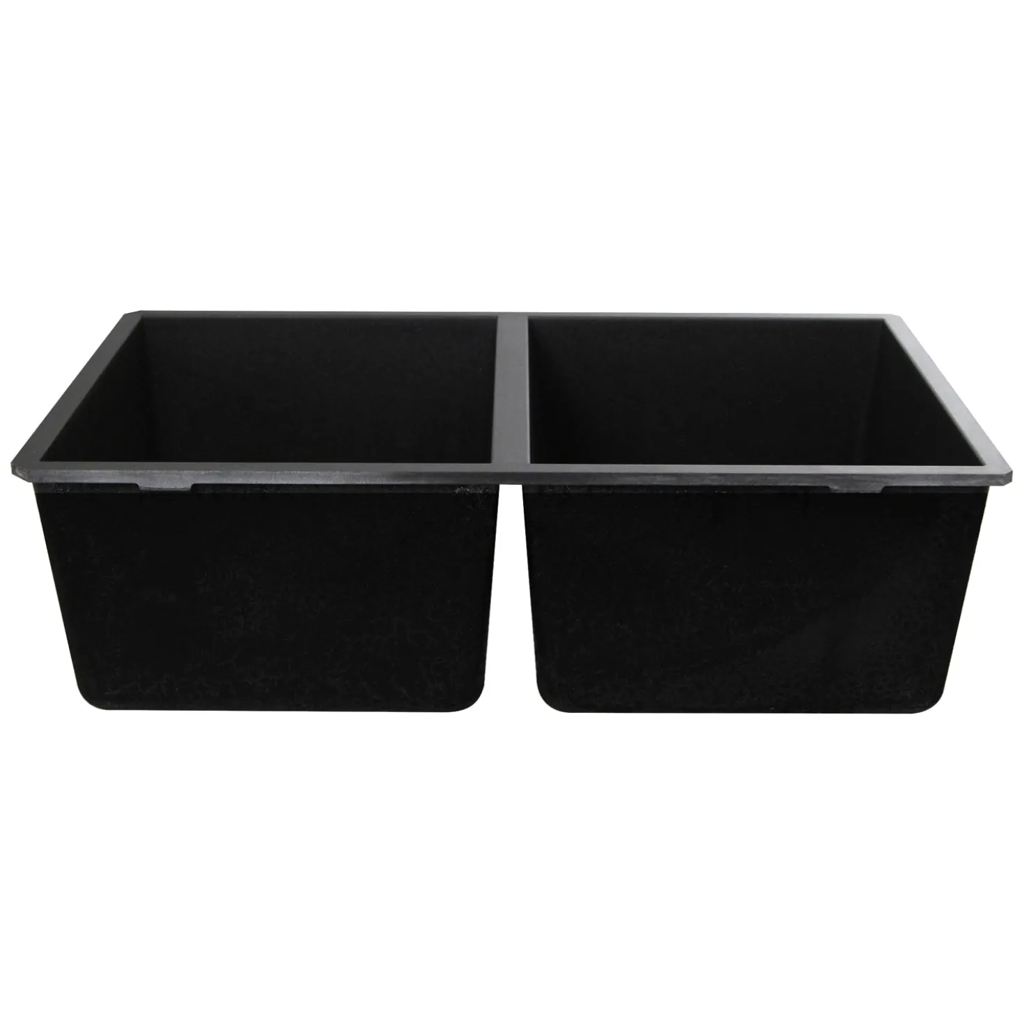 Nantucket Sinks 50/50 Double Bowl Undermount Granite Composite